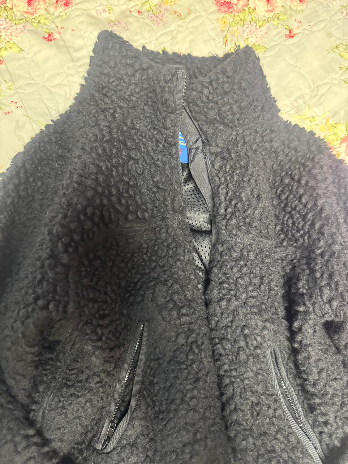 헤리티지플로스 울파일 플리스 블랙 M 상품이미지2