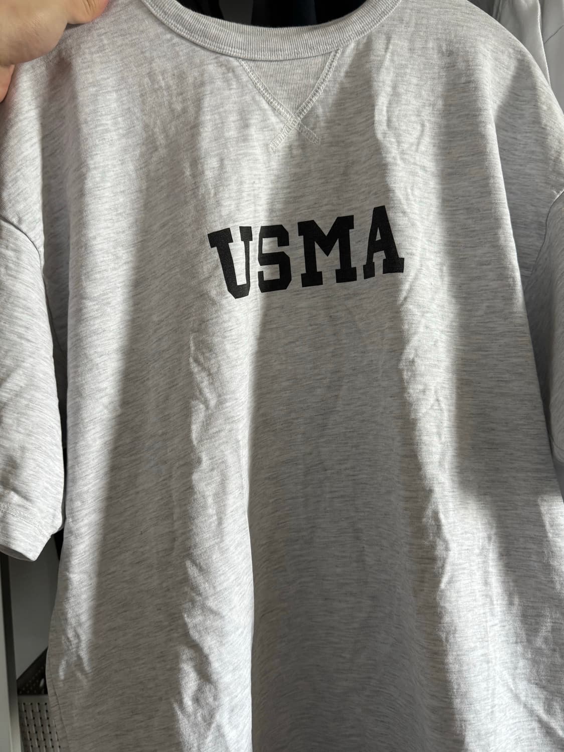 어나더오피스 USMA 티셔츠 그레이 2사이즈 상품이미지1