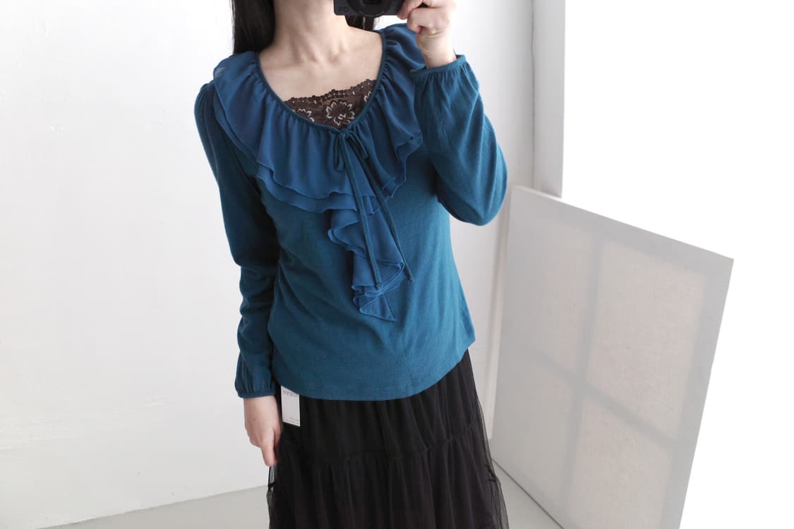 frill long sleeve 상품이미지7