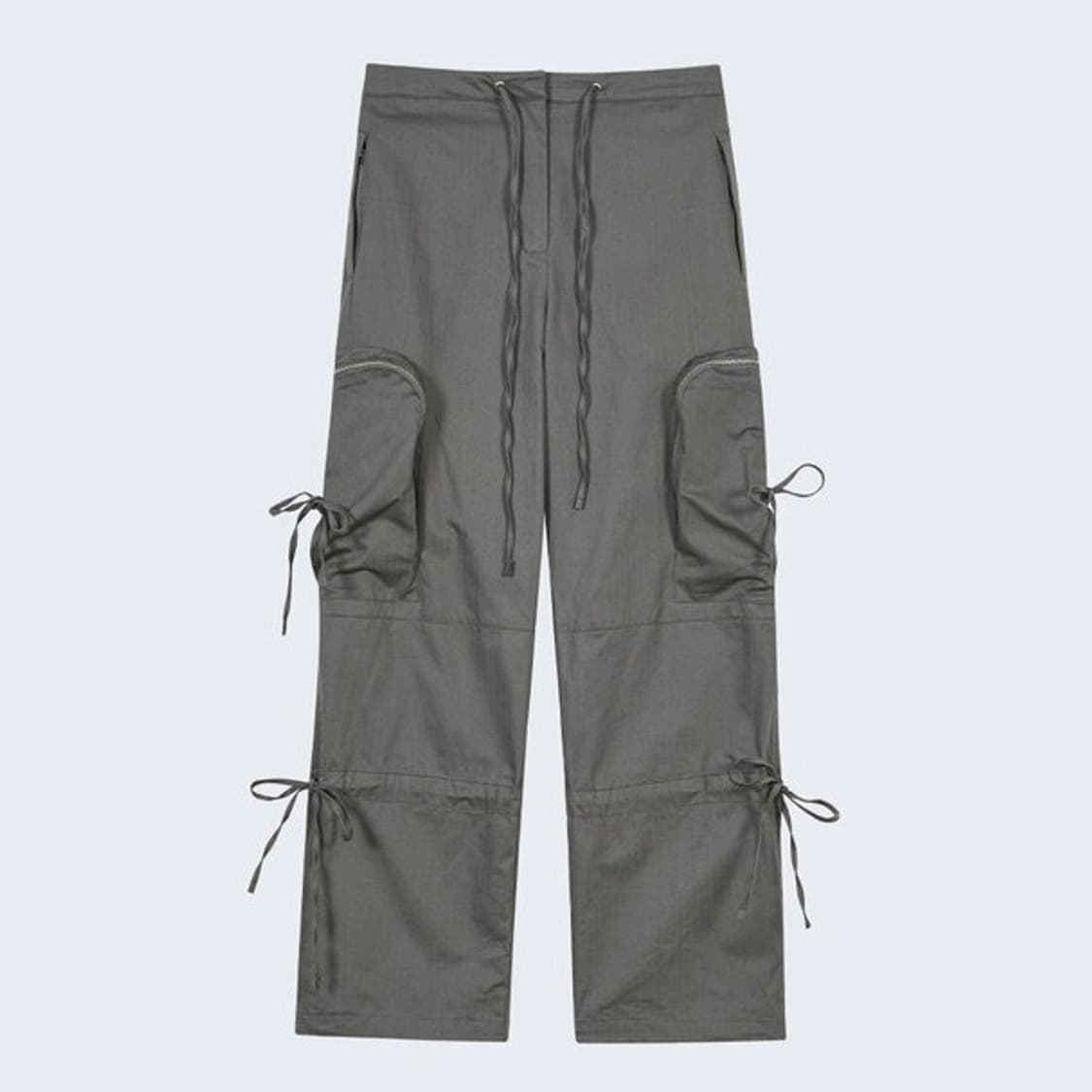 타입서비스 사이드 포켓 실루엣 팬츠 차콜 상품이미지1