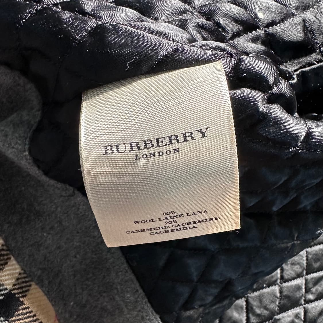 버버리 그레이 울 카코트 (va.25) 상품이미지8