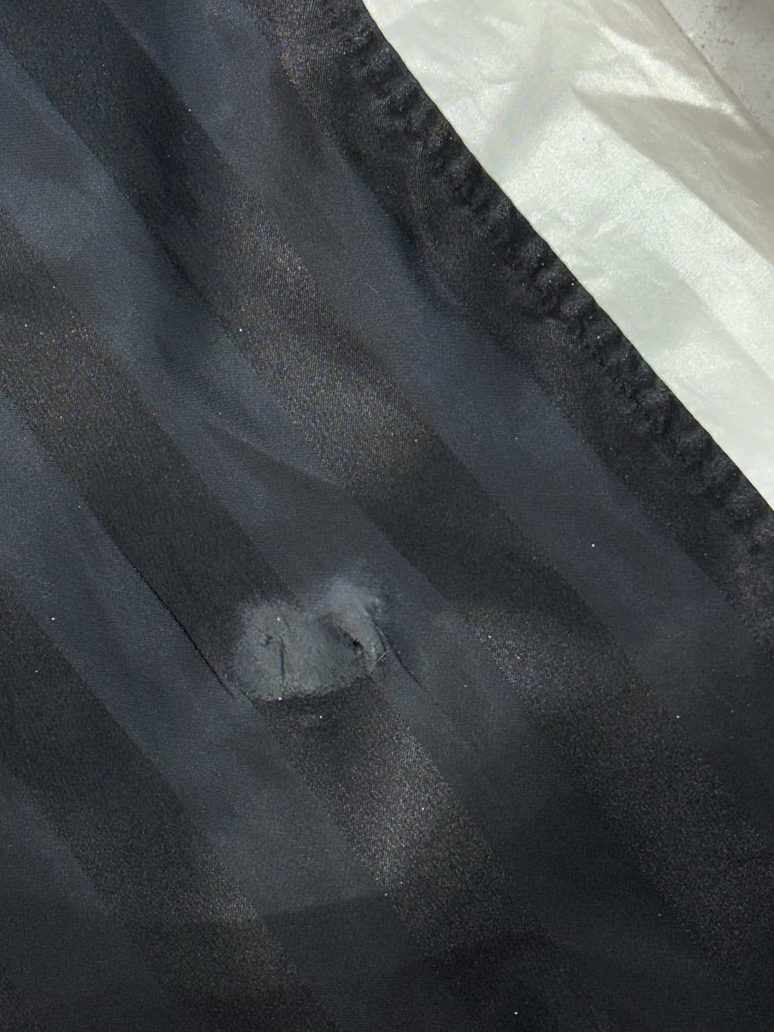 푸마 블랙 와이드 화이트 사이드 라인 트랙 팬츠 추리닝 바지 L 상품이미지7