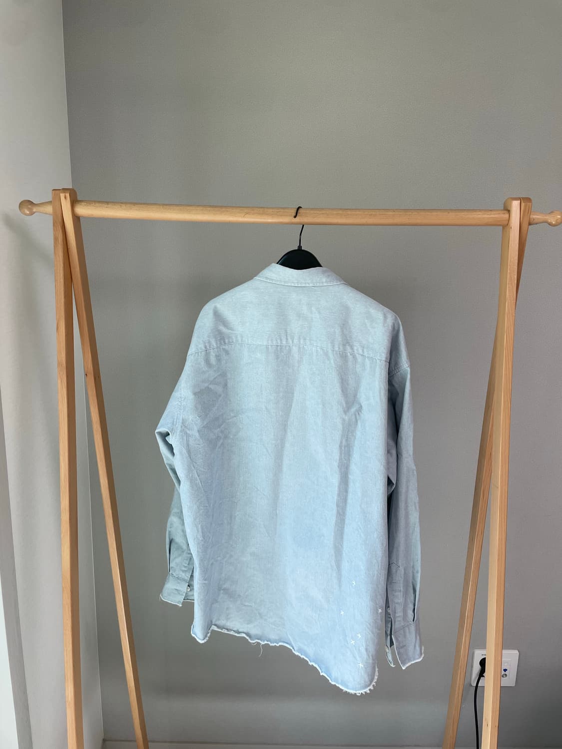 엠엠지엘(mmgl) CUT-OFF LONG SLEEVE SHIRT (LI 상품이미지5