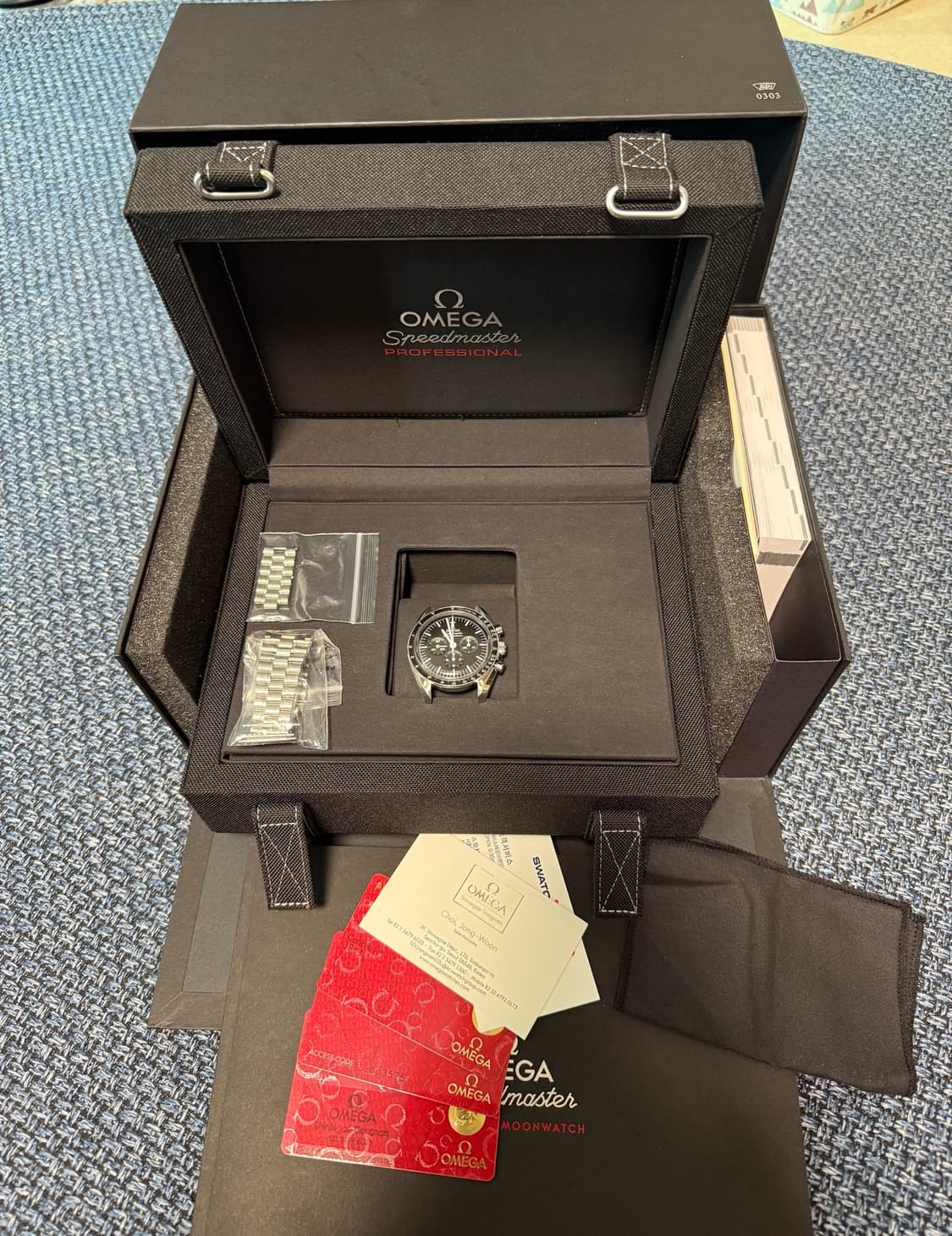 오메가 스피드마스터 문워치 운모 신형 상품이미지1