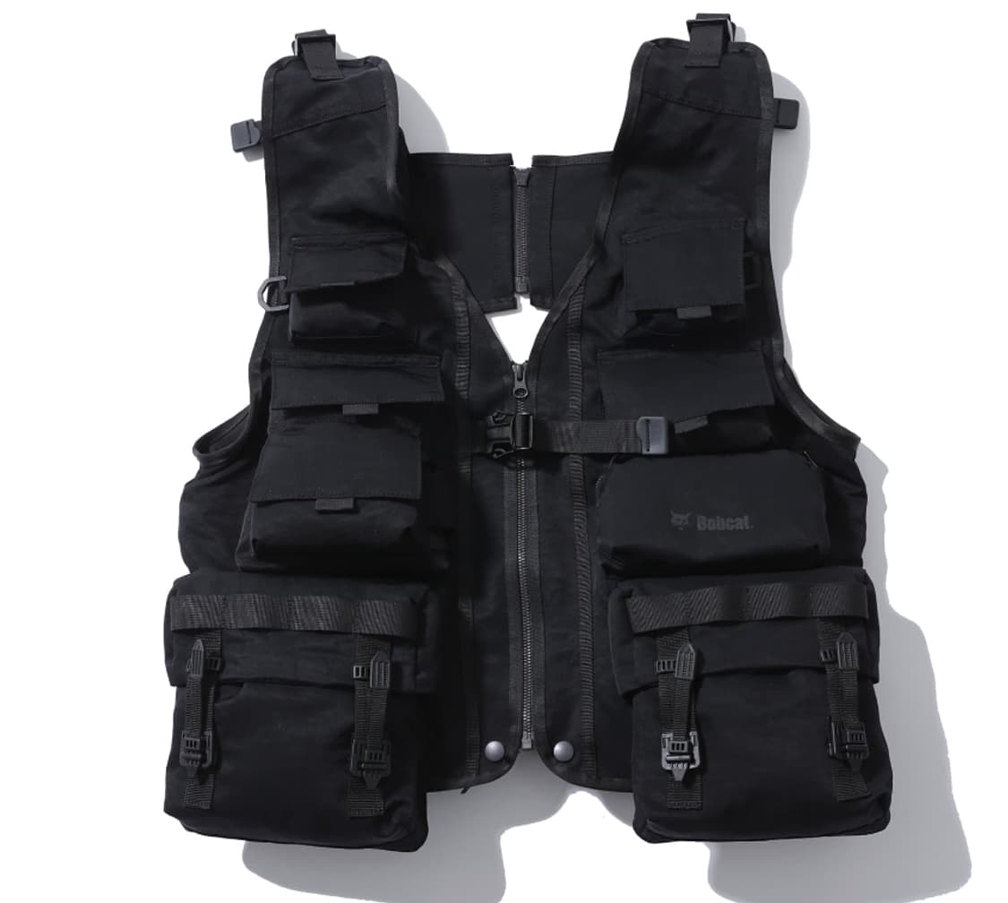 Bobcat 밥캣 블랙 포켓 베스트 조끼 상품이미지1