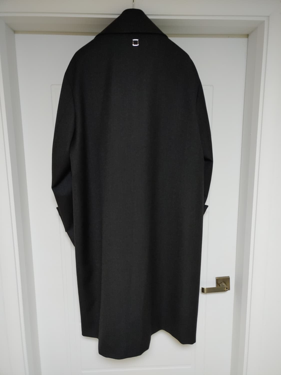 우영미 22ss 블랙 커프스 턴업 울 코트/바지 셋트 상품이미지6