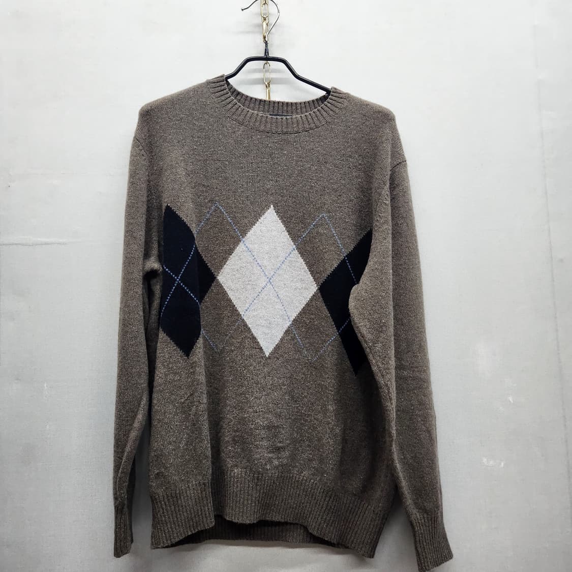 유니클로 아가일패턴 니트 XXL(XL) 상품이미지1