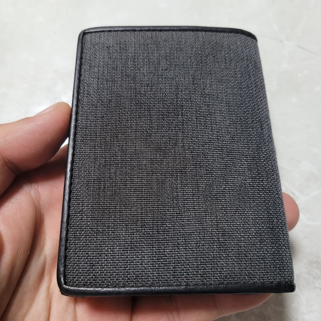정품 투미 블랙 명함 지갑 상품이미지4