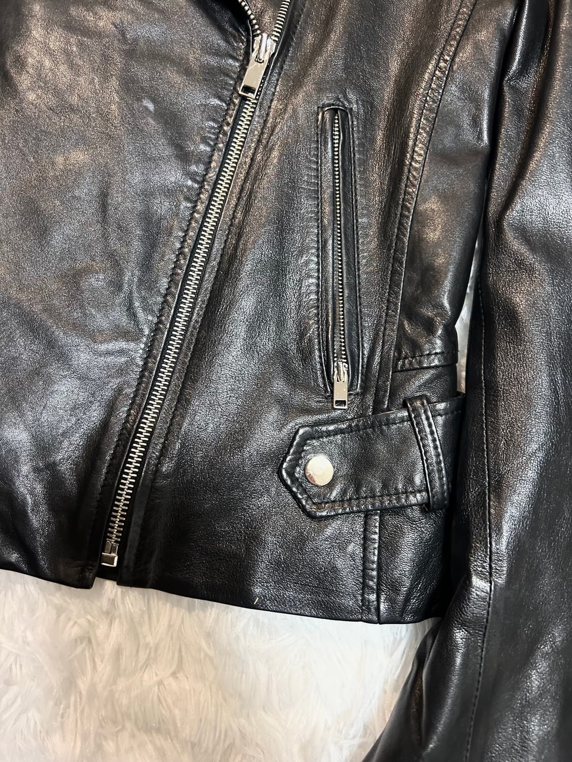 sheepskin rider jacket  상품이미지4