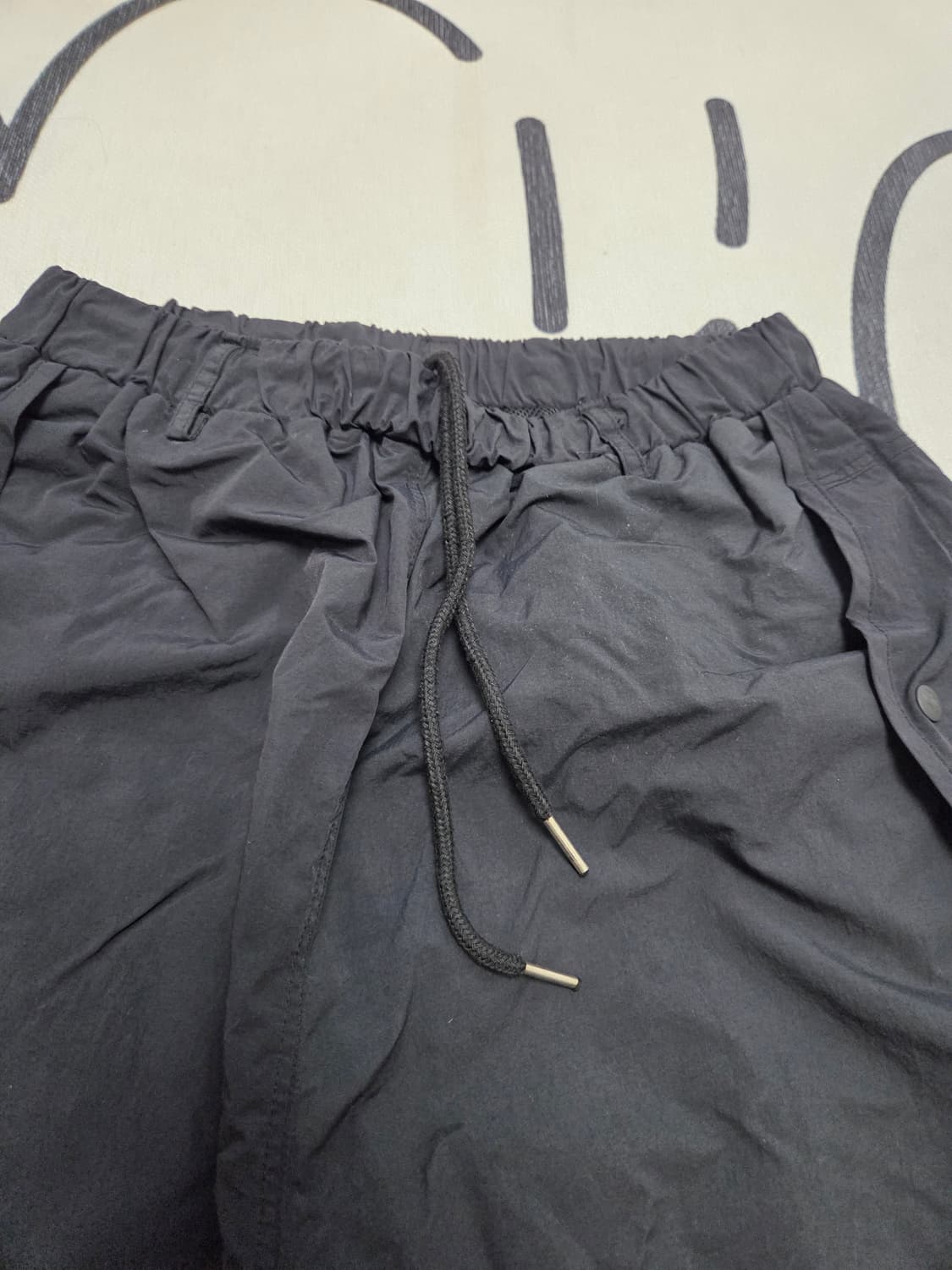 산산기어 22s/s 웨이브 팬츠 블랙 2size 상품이미지6
