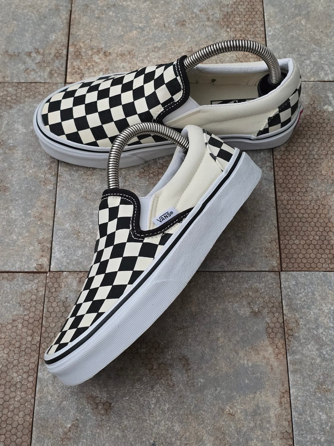 (225)반스 체커보드 슬립온  상품이미지3