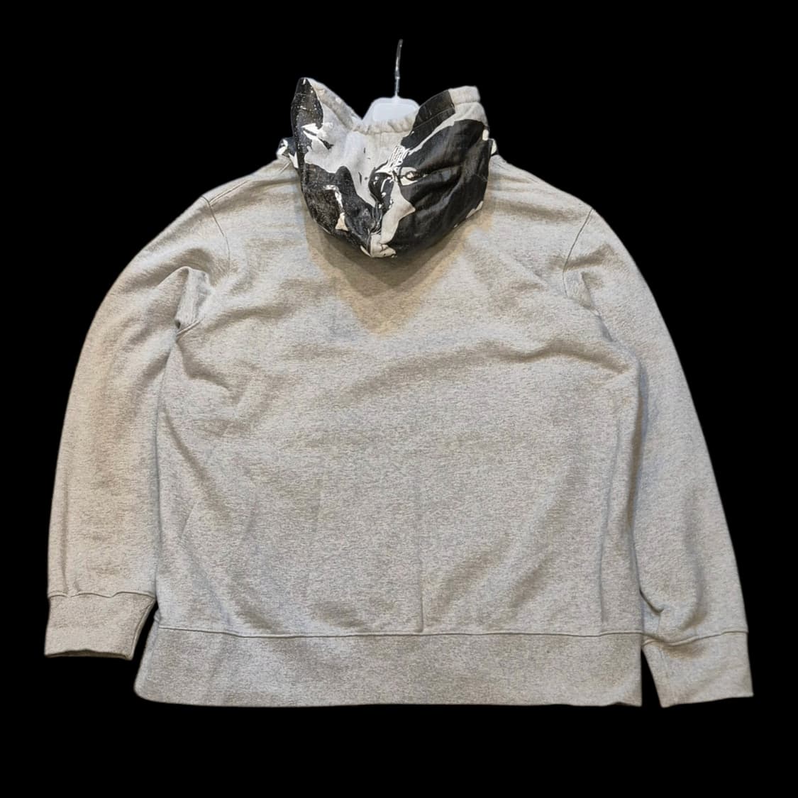 XL 아임낫휴먼비잉 그레이 후드  상품이미지2