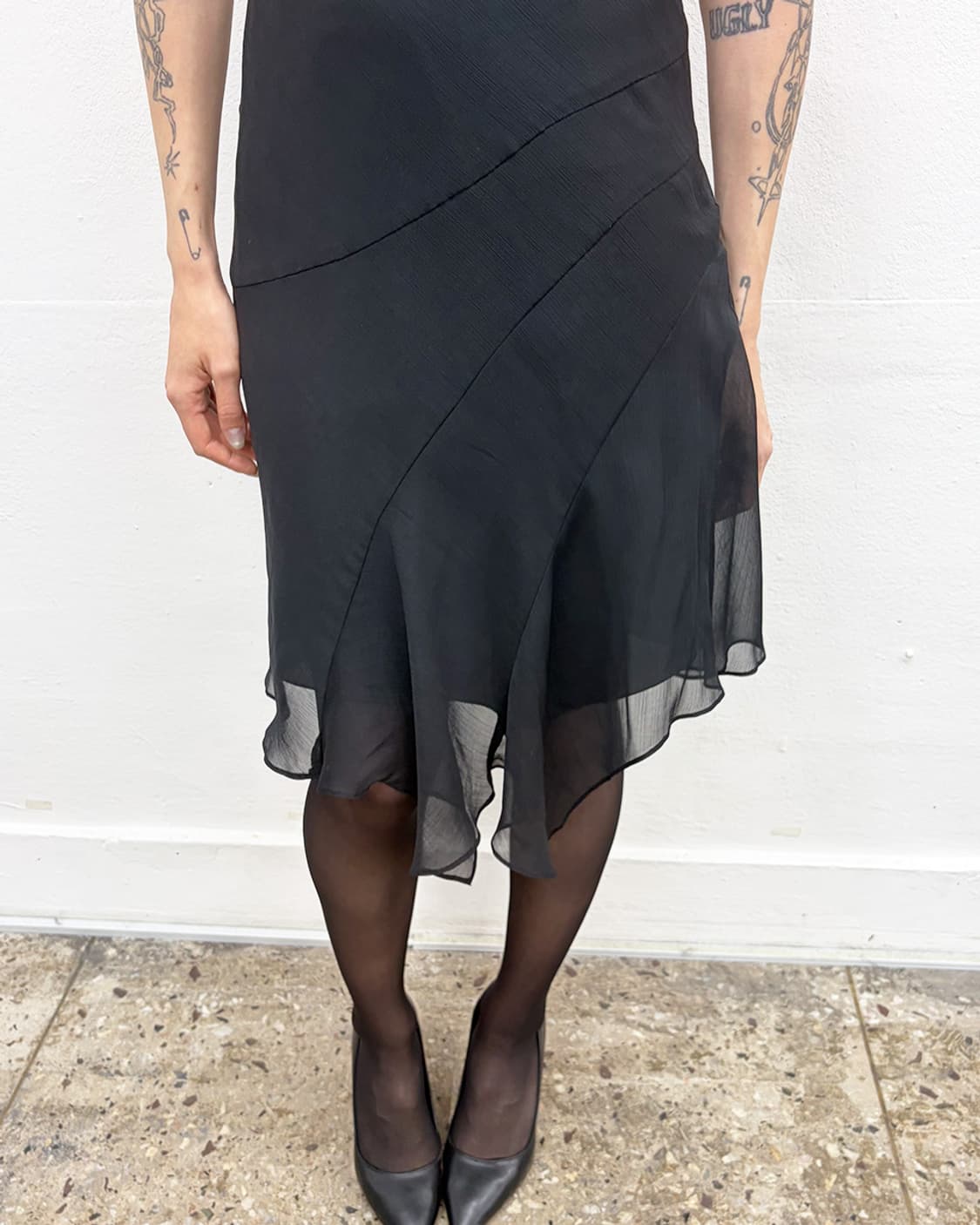 빈티지 셔링 드레스 상품이미지5