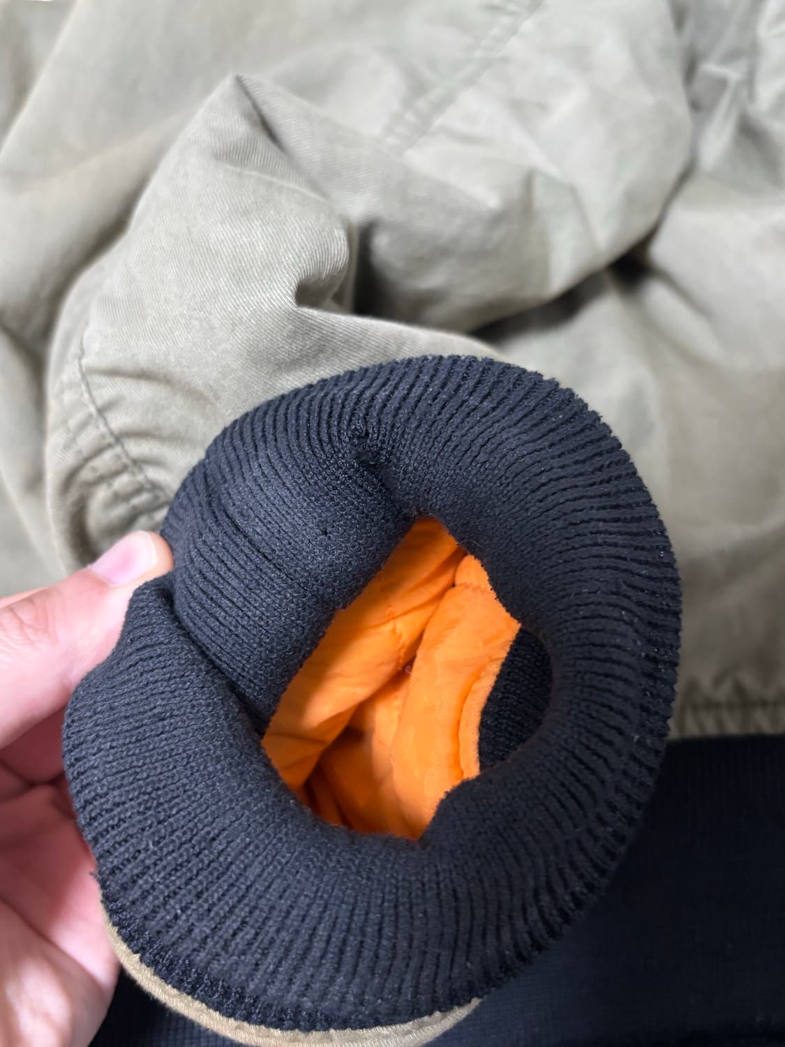 [M] 나투시 나이키 스투시 리버시블 자켓 올리브 상품이미지9