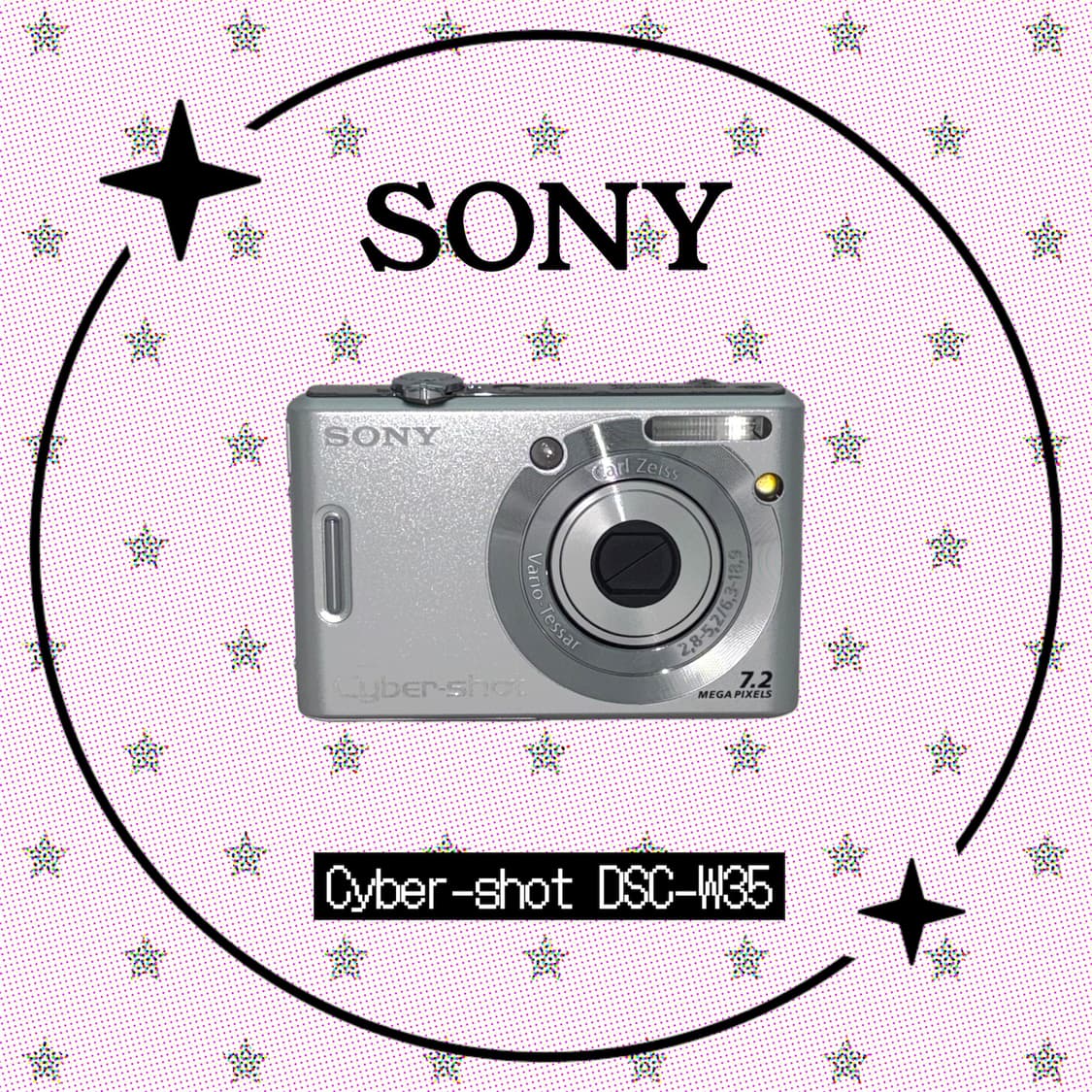 (칼자이스 렌즈⭐️ ) SONY 소니 사이버샷 DSC-W35 상품이미지1