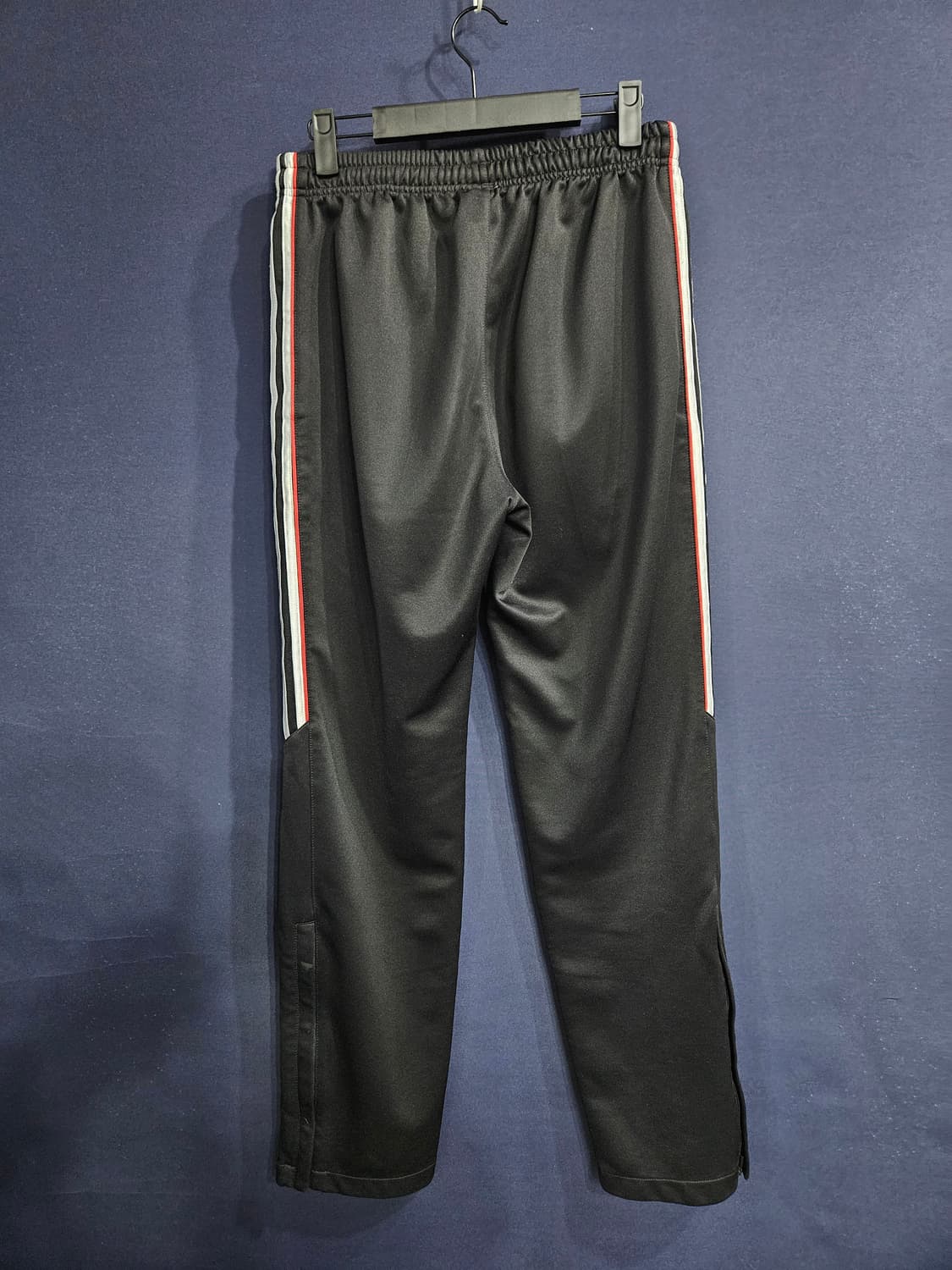 아디다스 자수 삼선 블랙 남성 100 셋업  상품이미지4