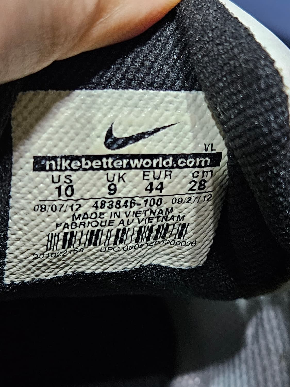 나이키 화이트 남성 275~280 골프화  상품이미지10