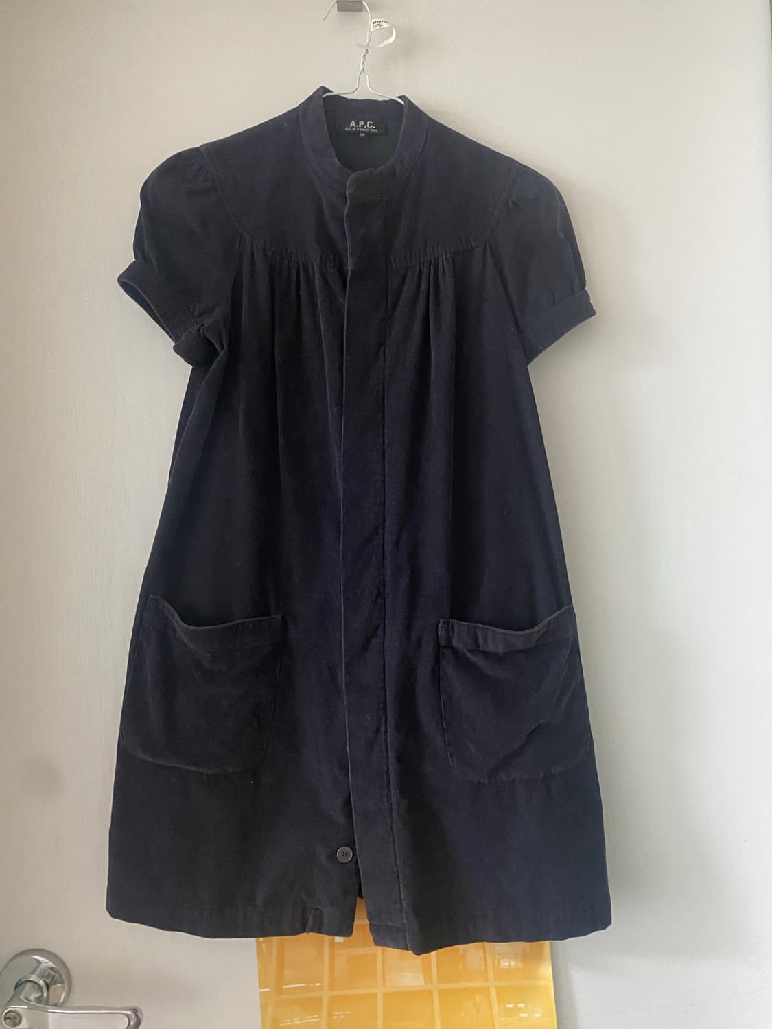 아페쎄 코듀로이 가운 원피스 상품이미지1