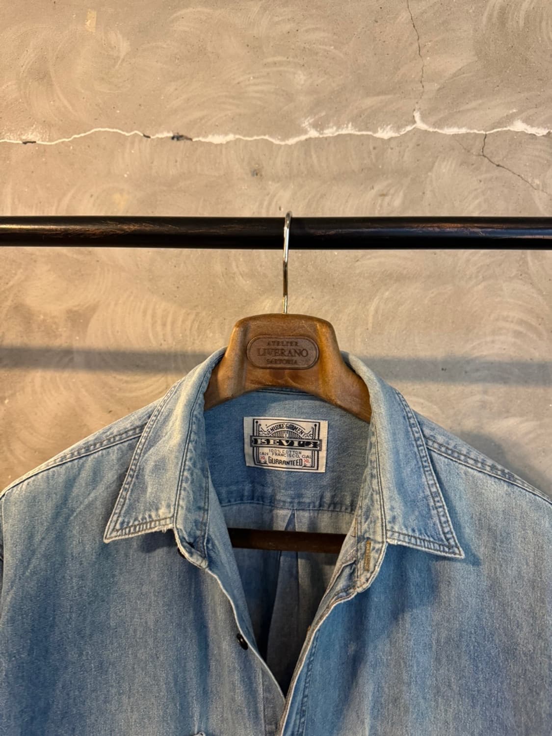 리바이스 데님 셔츠 100~105 상품이미지5