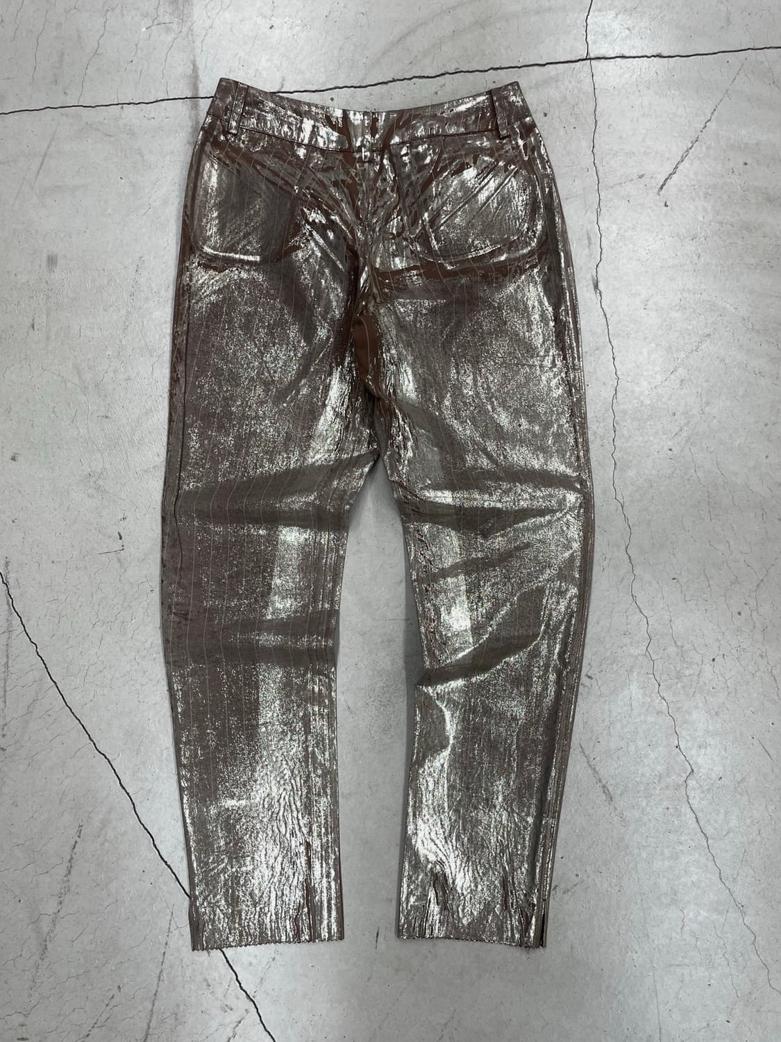 00’s JEAN PAUL GAULTIER SILVER COATED… 상품이미지3