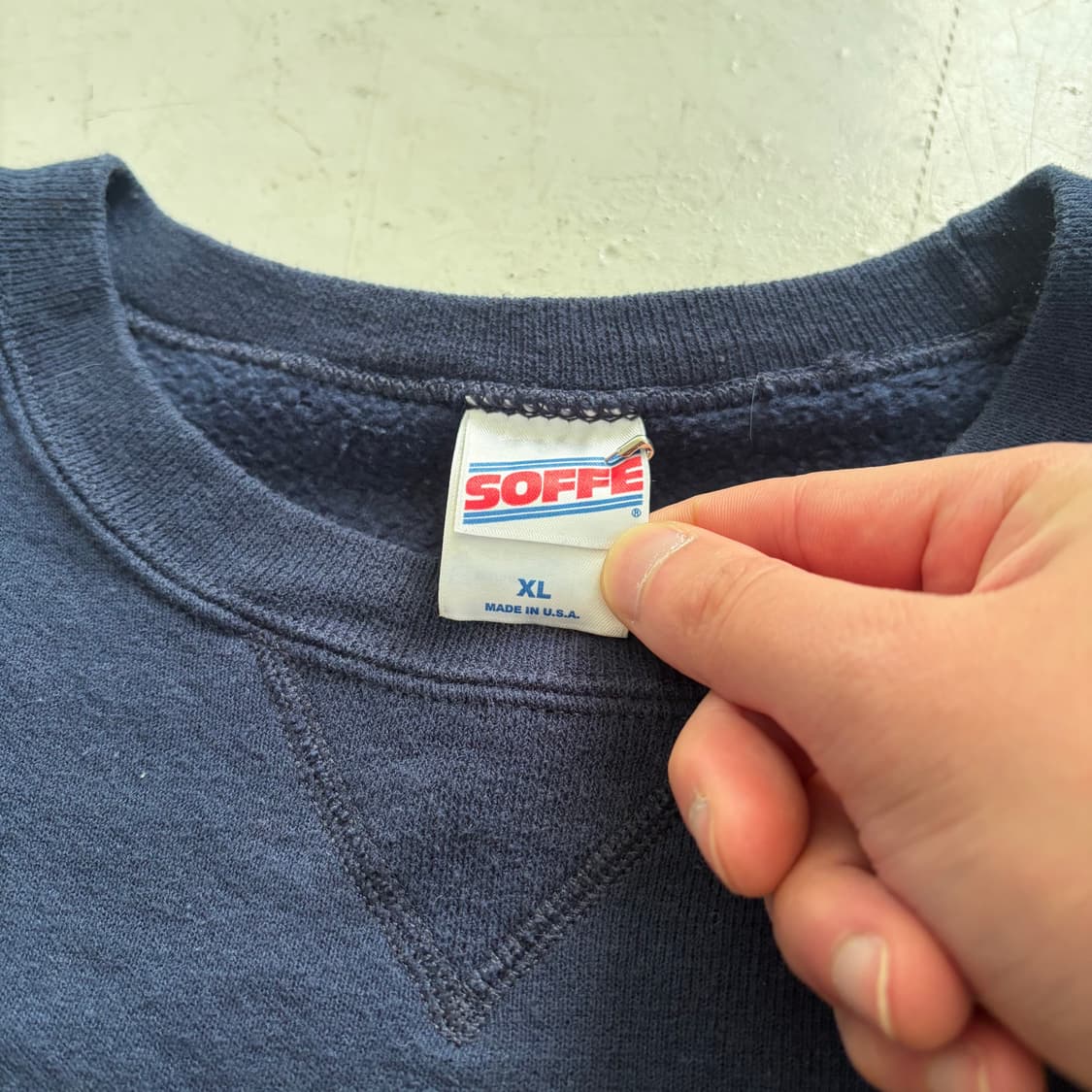 US NAVY USA OG 빈티지 스웻셔츠 XL 상품이미지6