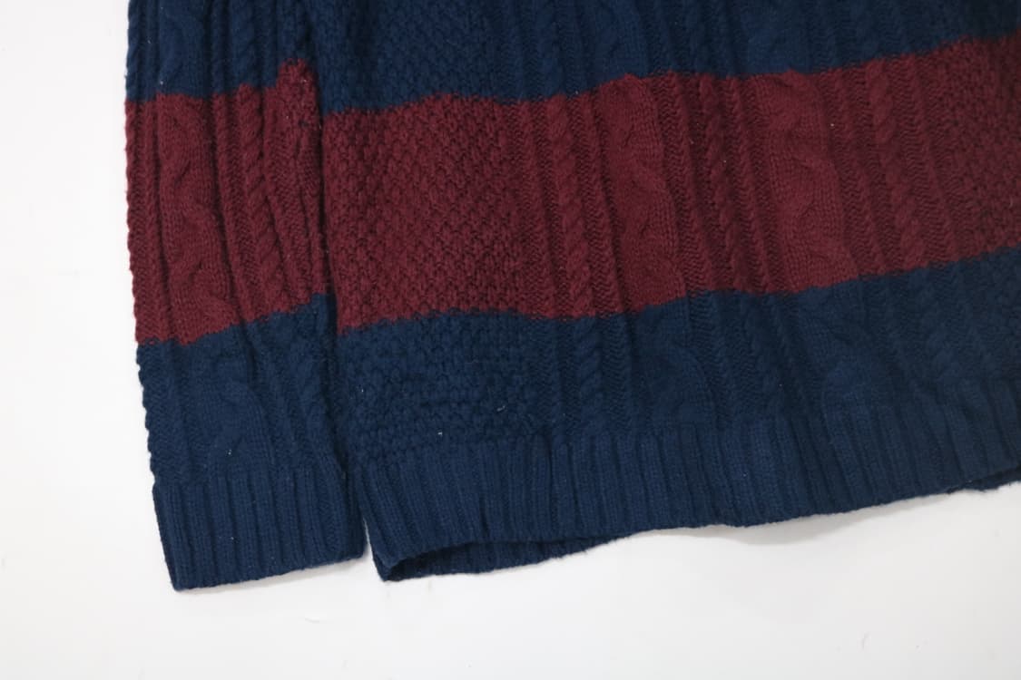 타케오키쿠치 울혼방 스트라이프 니트 가디건 상품이미지8