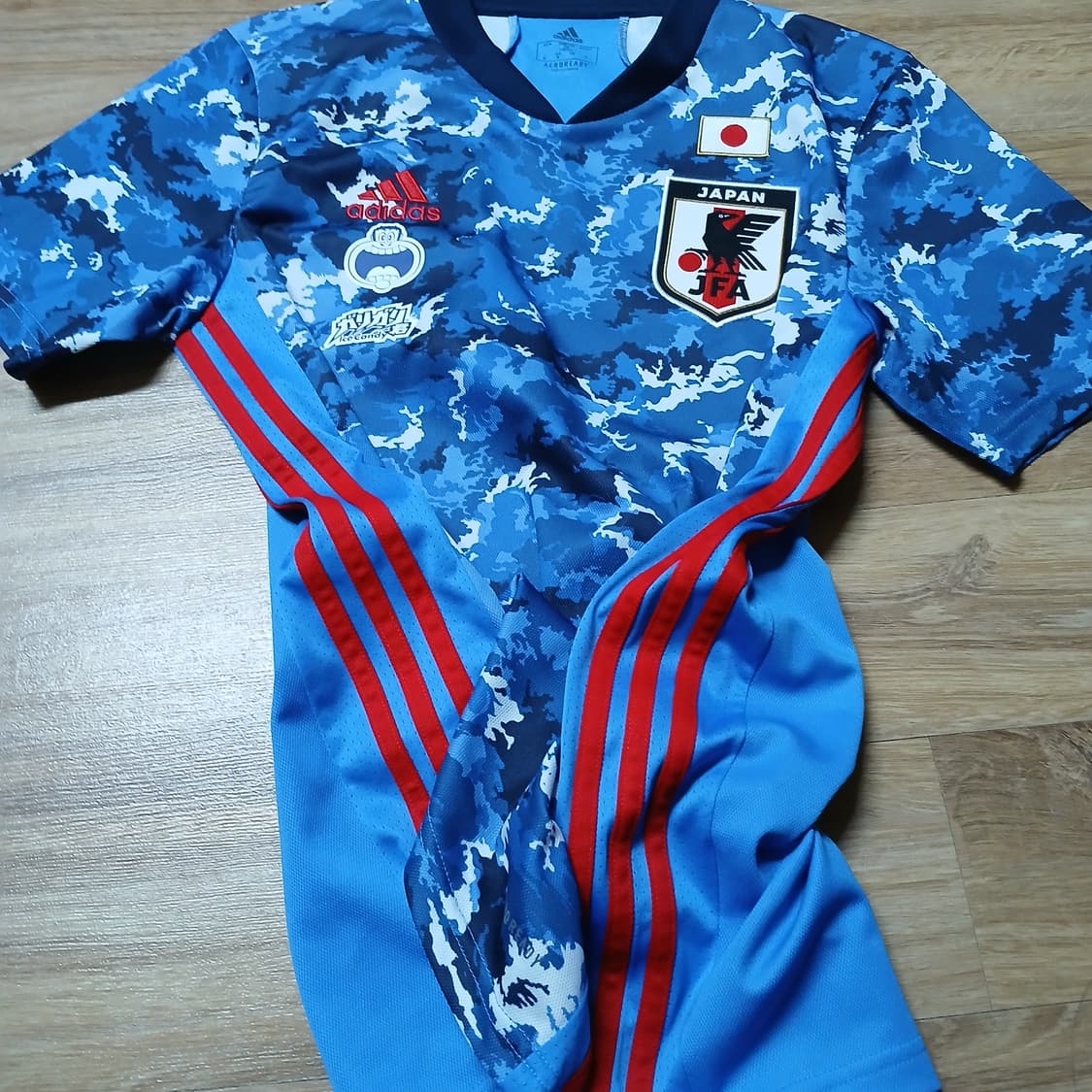아디다스 일본 가리가리군 국대 japan 유니폼 반팔 져지 상품이미지9