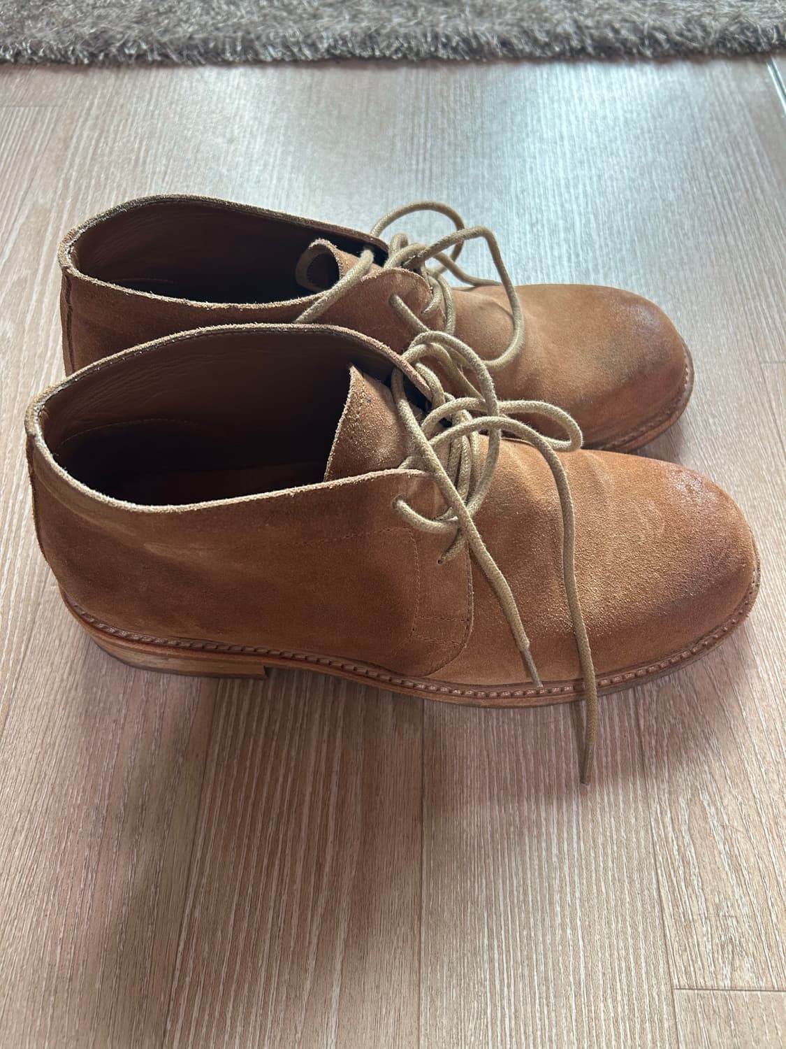 야세 처카부츠 스웨이드 베이지 상품이미지5