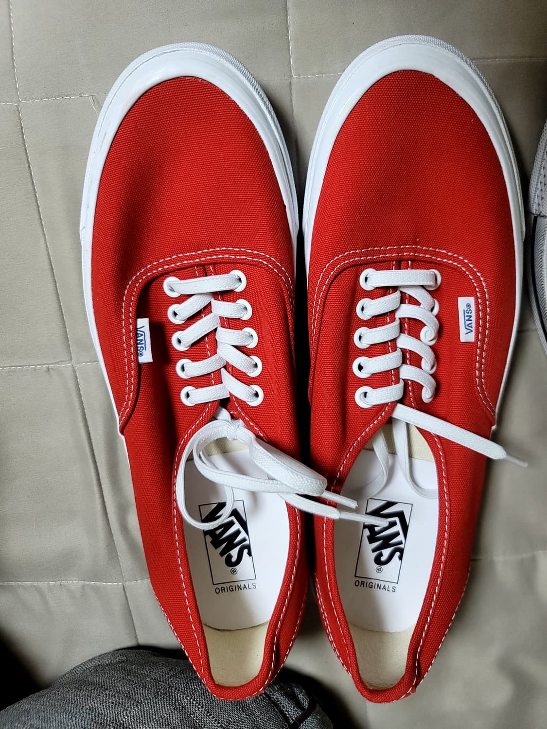 새상품 반스 볼트 OG 어센틱 LX 레드 290 상품이미지1