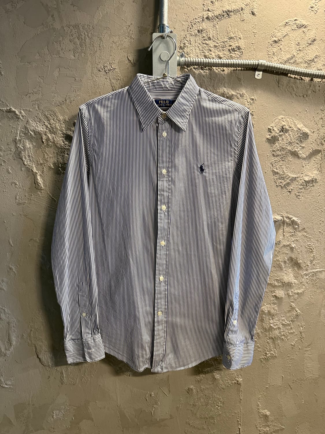 10 폴로 랄프로렌 POLO 스트라이프 셔츠 블루화이트 상품이미지1