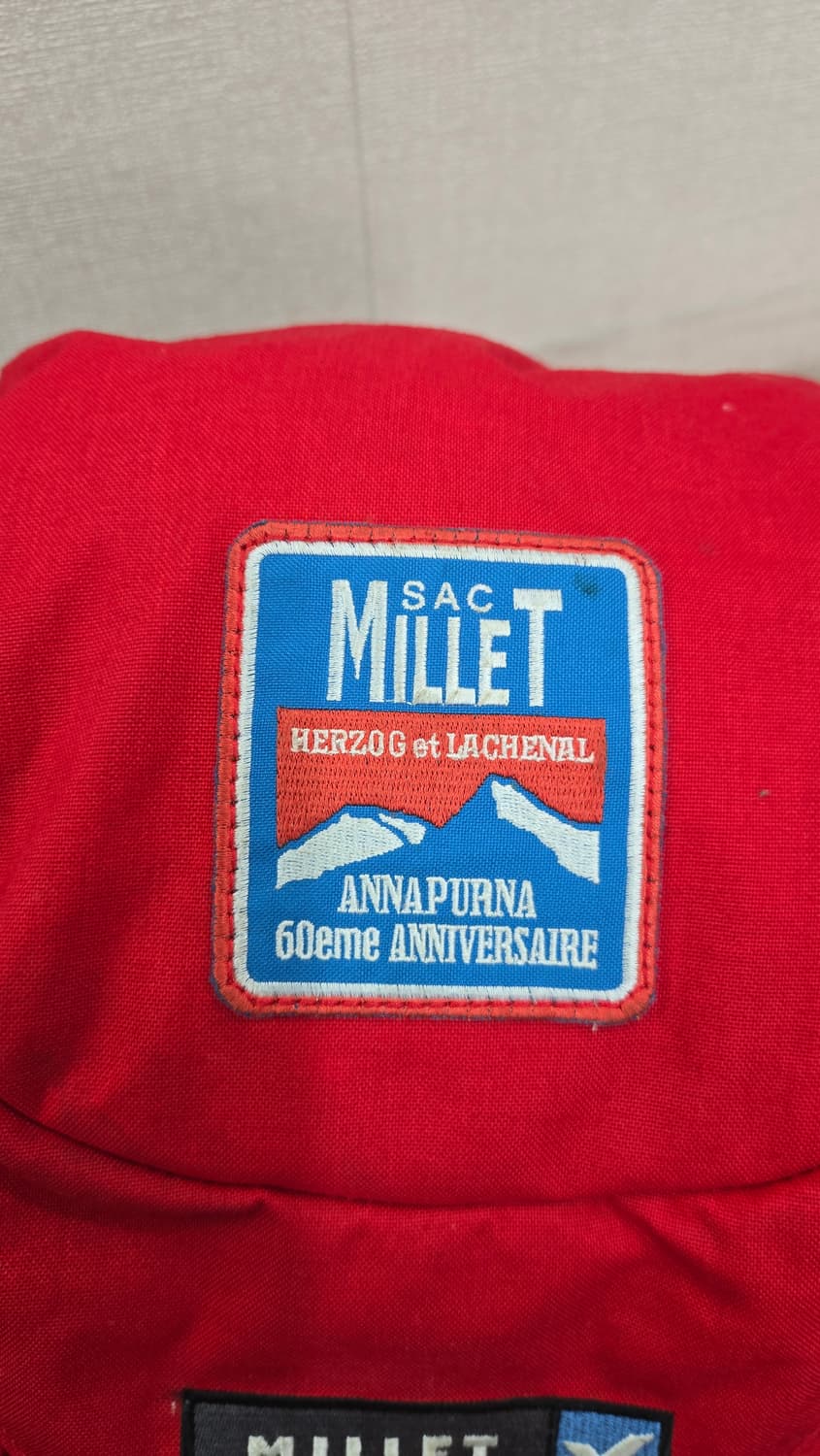밀레 40리터 안나푸르나 60주년 기념 등산 배낭 (레드) 상품이미지5