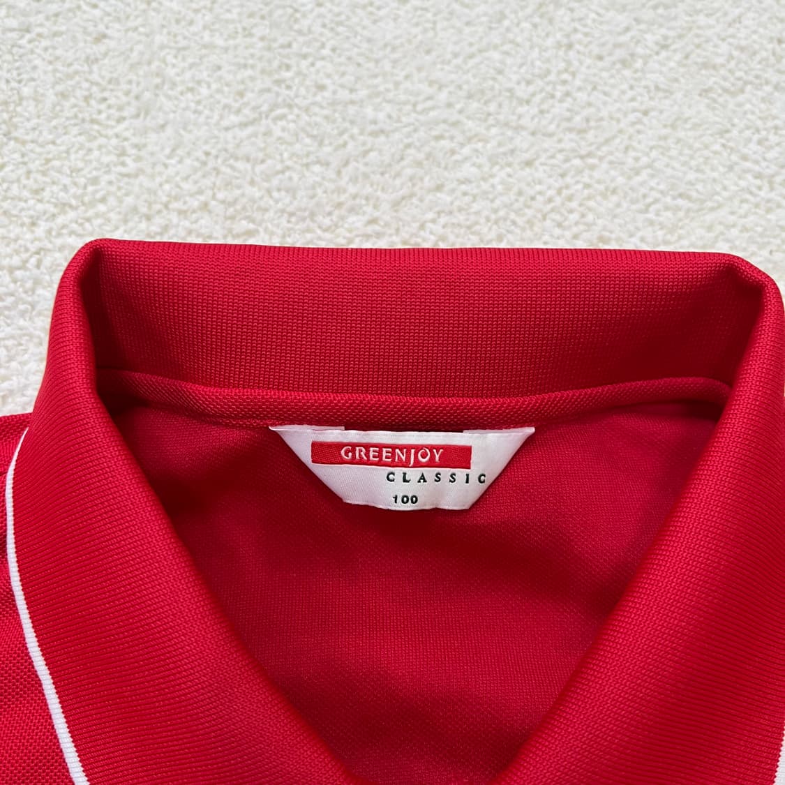 100 그린조이 반팔 카라 티셔츠 0316M 상품이미지2