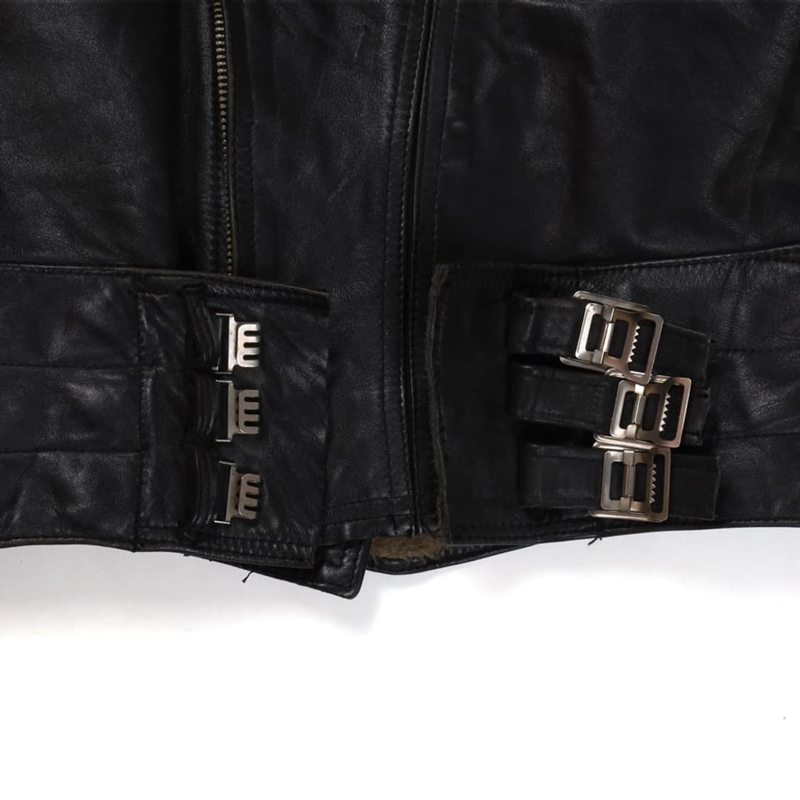 70’s Vintage German Leather Rider Jacket 상품이미지8