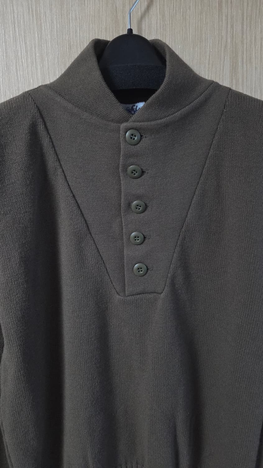 DSCP 미군 5 버튼 스웨터 코만도 니트 상품이미지3