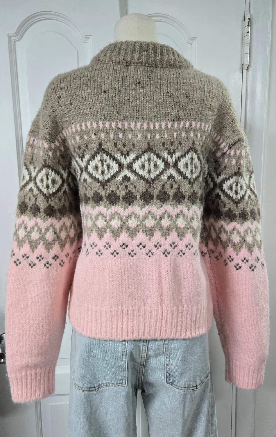 그로브 노르딕 봄핑크가디건 상품이미지4