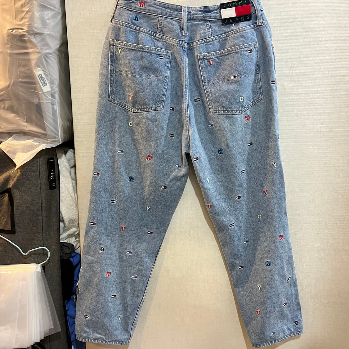 (33/32 작게나옴) 타미진스 자수 패턴 데님 팬츠 청바지 상품이미지2