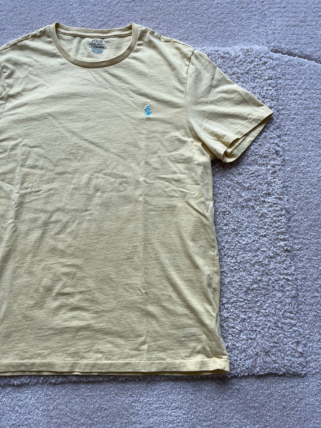 Polo Ralph Lauren 라임 옐로우 티셔츠 (100-103) 상품이미지3