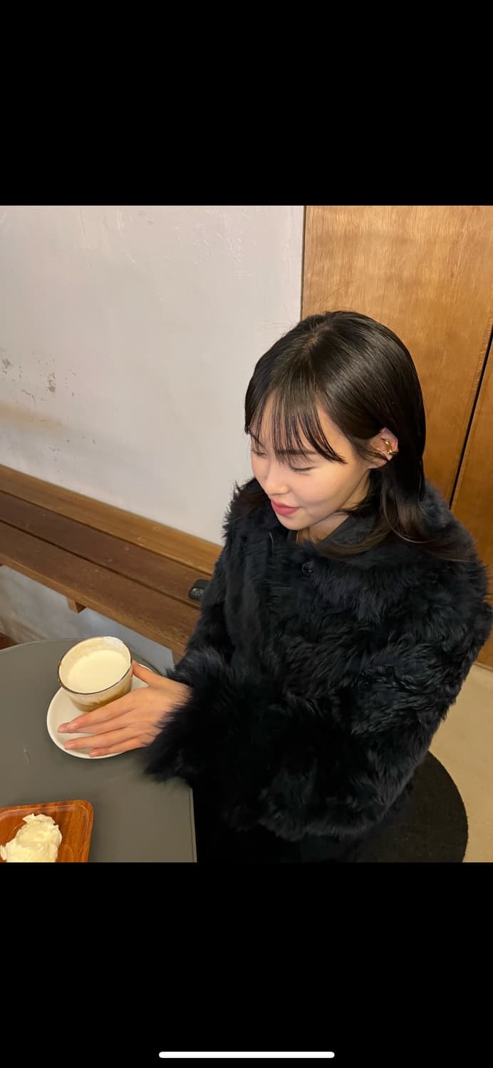 이브살로몬 퍼 무스탕 코트 상품이미지3