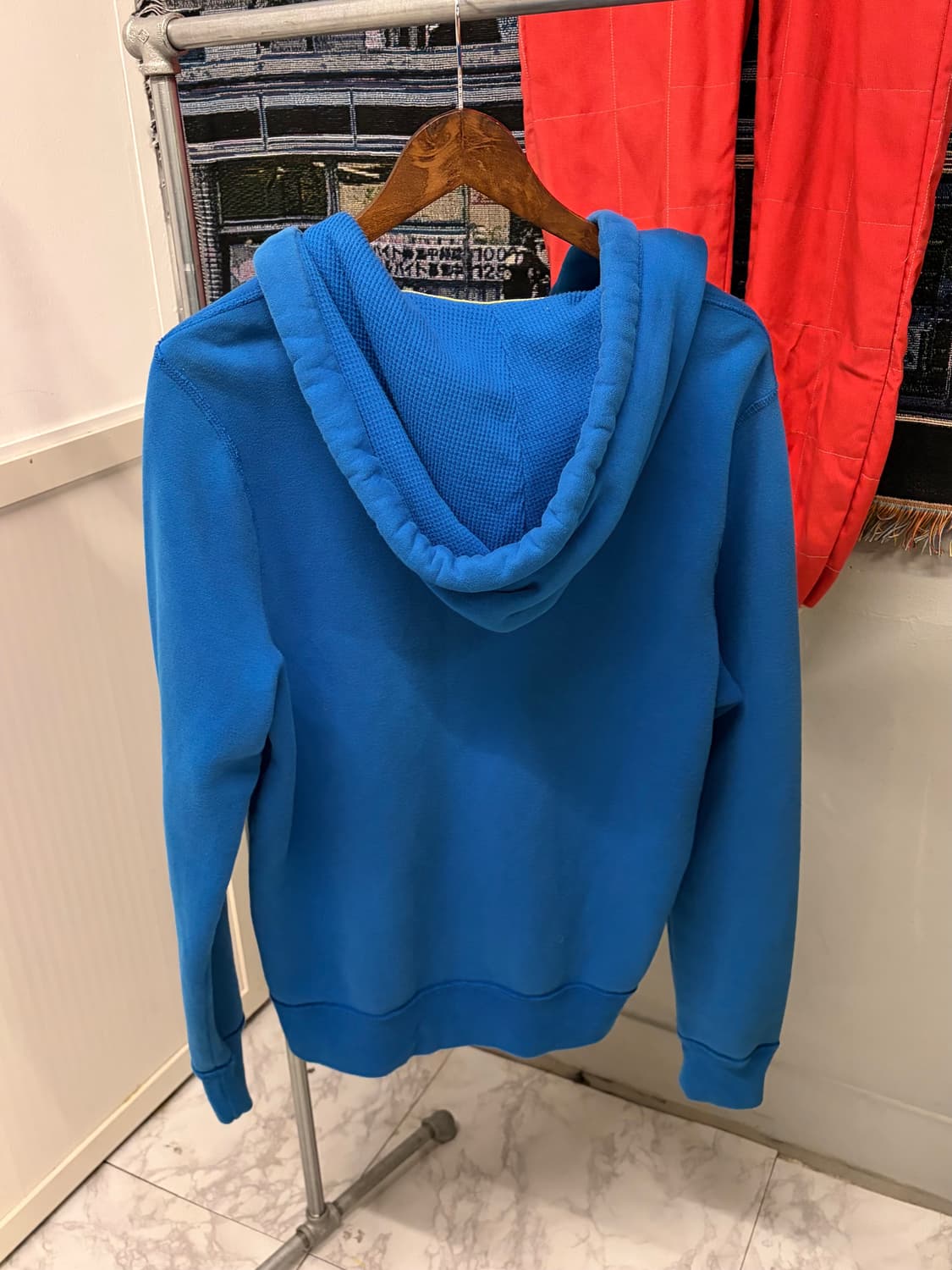 (정품/M)홀리스터 후드집업 블루 a1 상품이미지3