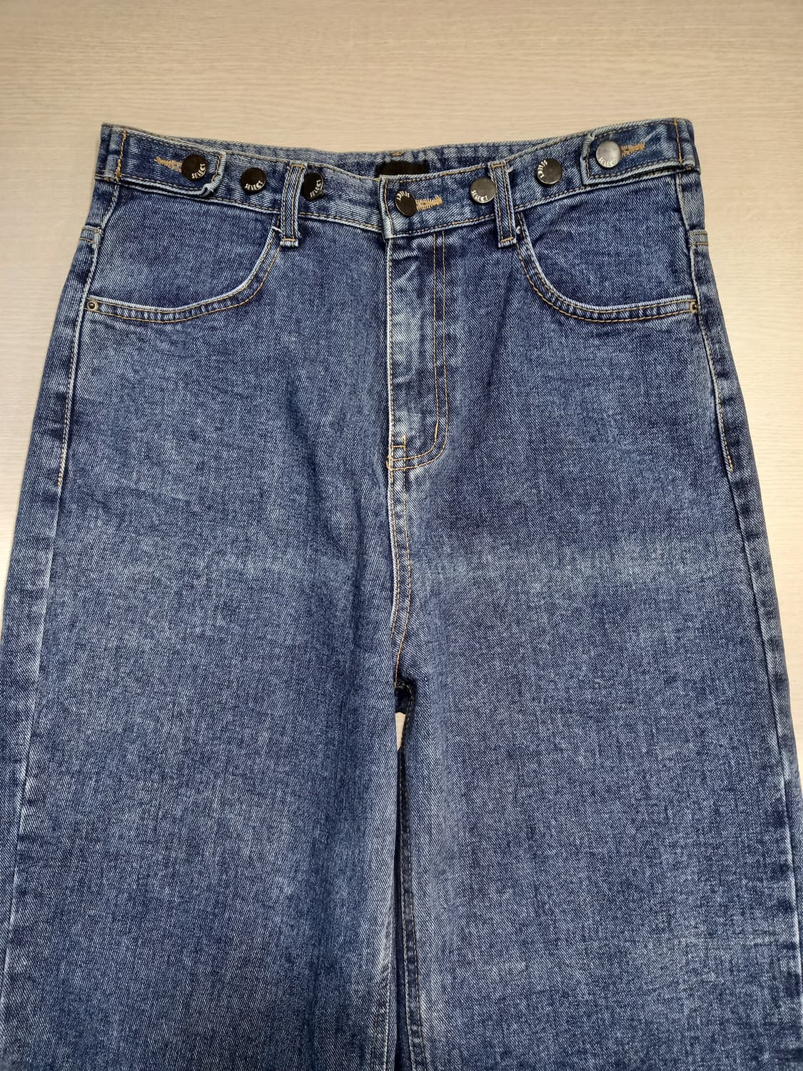 26-30 Select Kor 하이웨이스트 와이드진 30-167 상품이미지3