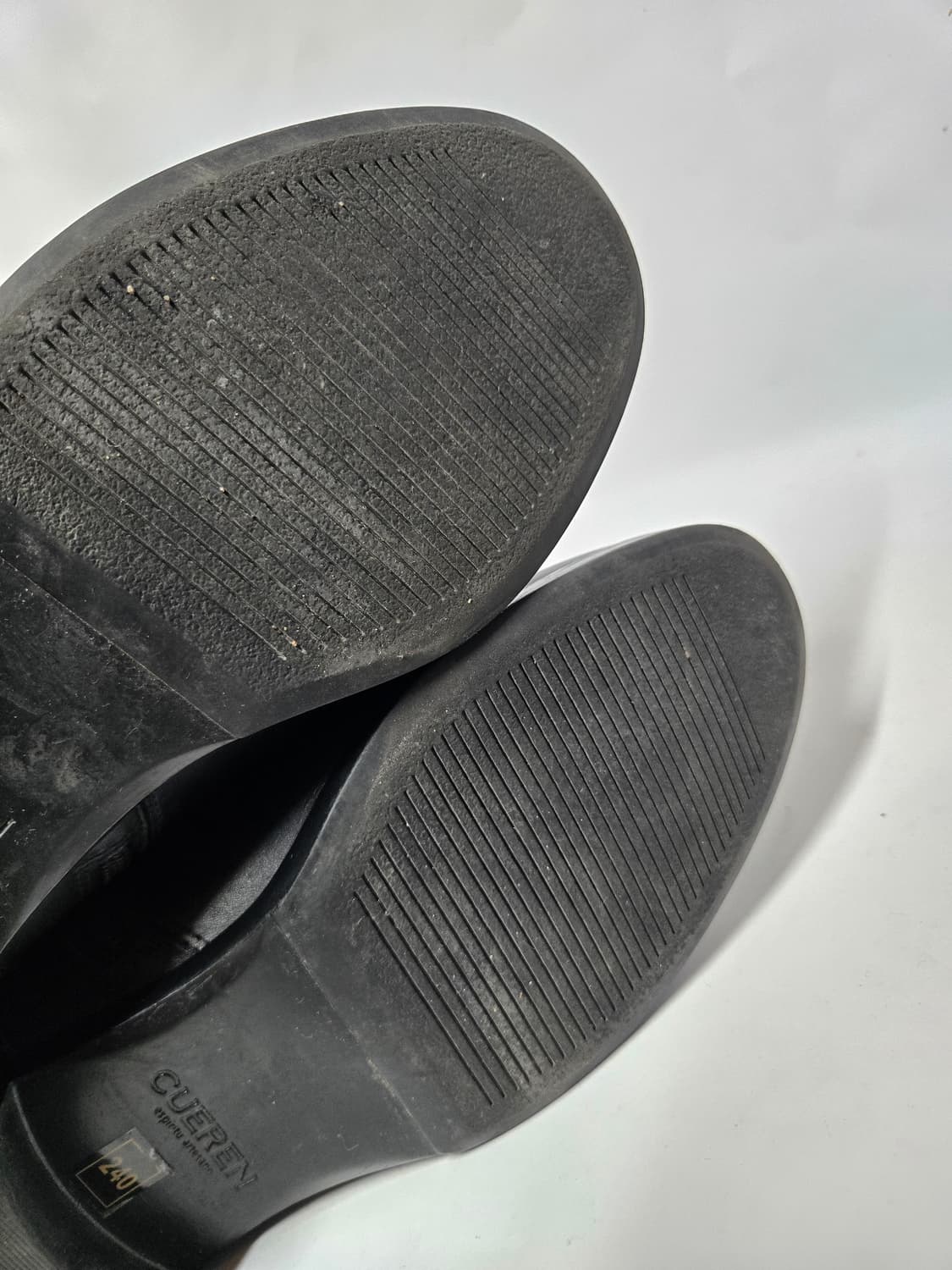 쿠에른 블랙 롱부츠 240mm 상품이미지6