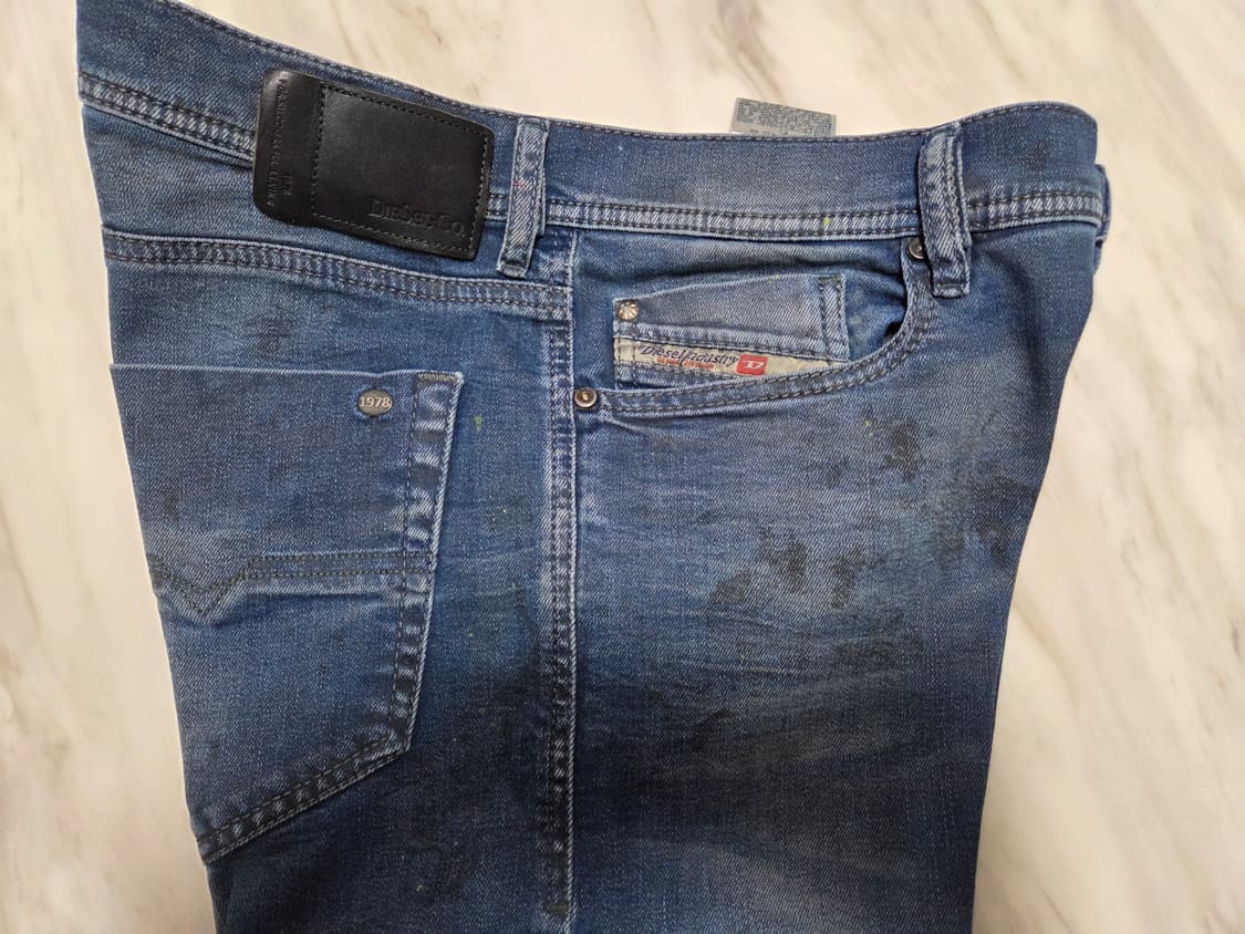 디젤 테파 오일워싱 데님팬츠 상품이미지6