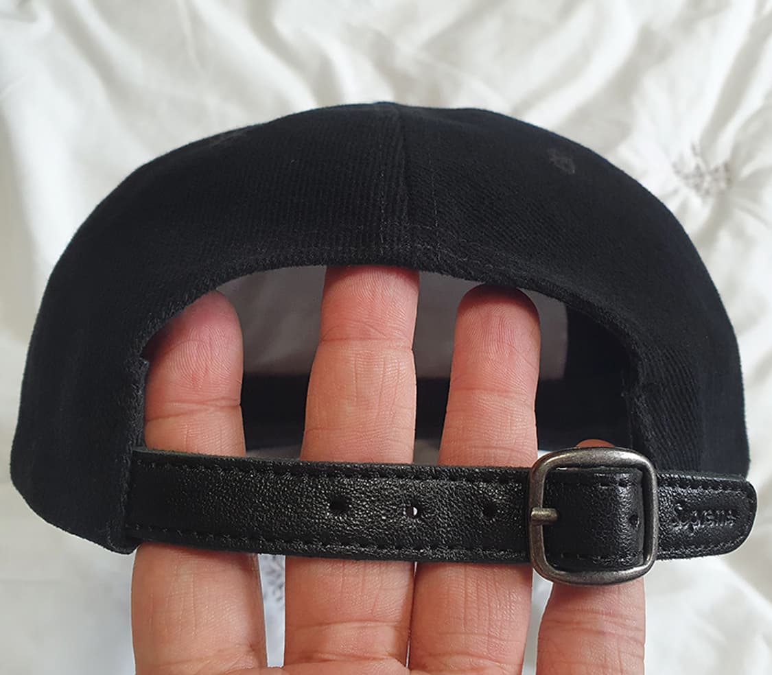 [OS] 슈프림 클래식로고 6패널캡 블랙 상품이미지3