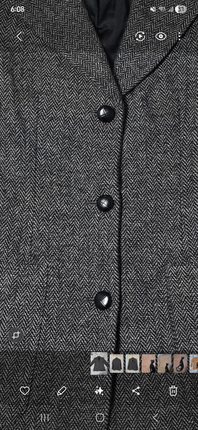 L.L.Bean 헤링본 우먼 블레이저 6P 상품이미지4