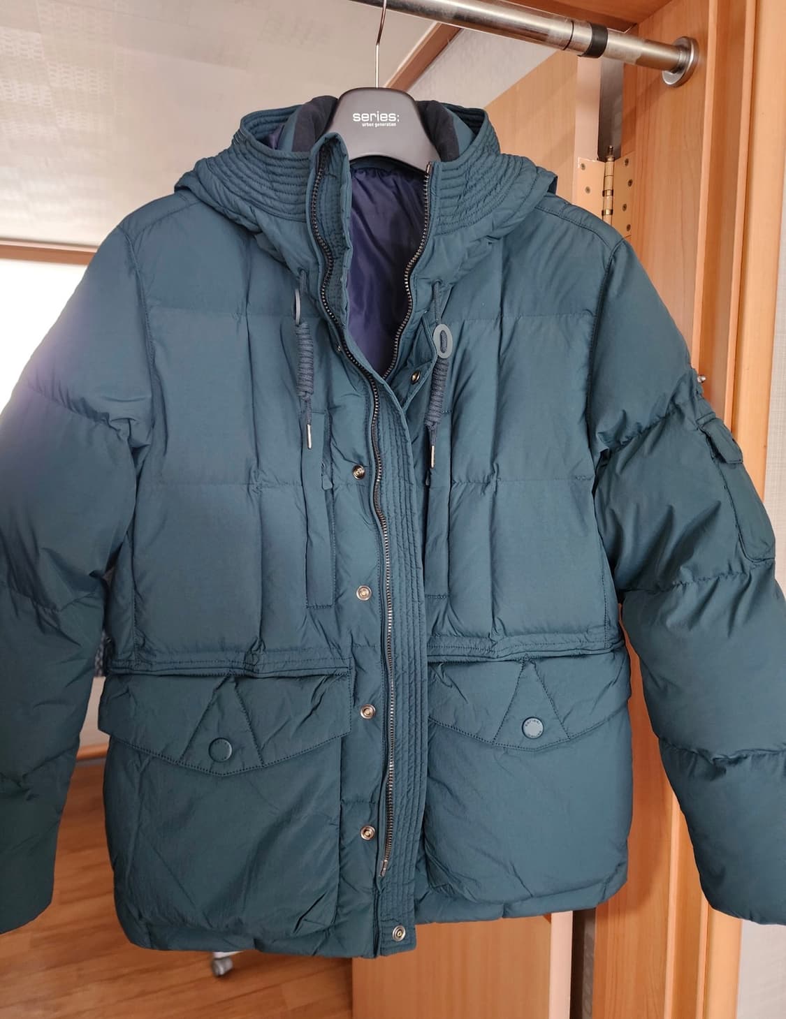 25fw 시리즈 에어트루퍼 105 그린 구스다운 상품이미지6