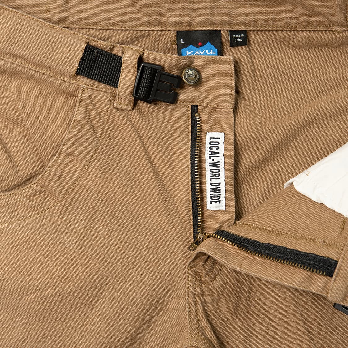 [L] KAVU 카부 칠리왁 캔버스 팬츠 MB-1364  상품이미지3