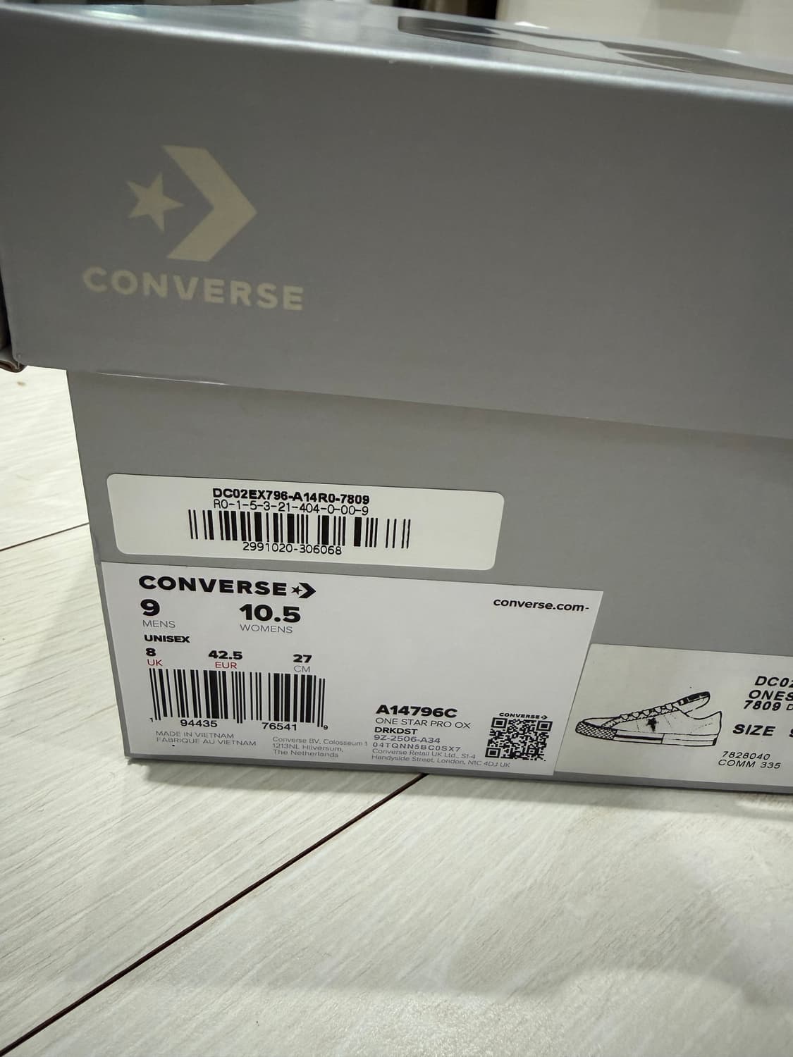 릭오웬스 다크쉐도우 원스타 9 사이즈 상품이미지3