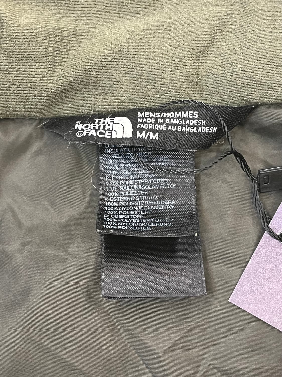 노스페이스 자켓 옐로우 M #csz1840 상품이미지4