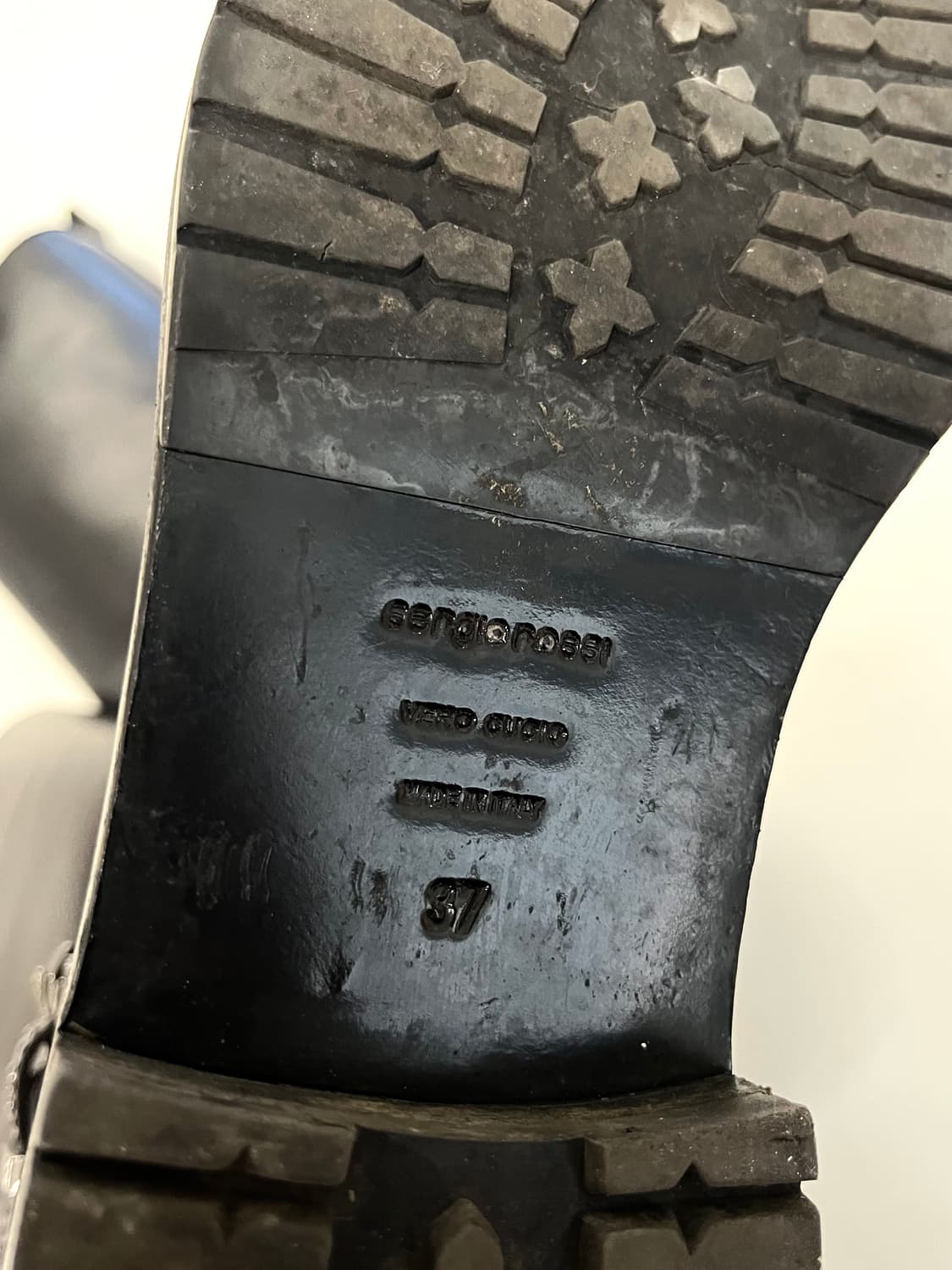 세르지오 로시 벨트 스트랩 모터 롱부츠 상품이미지10