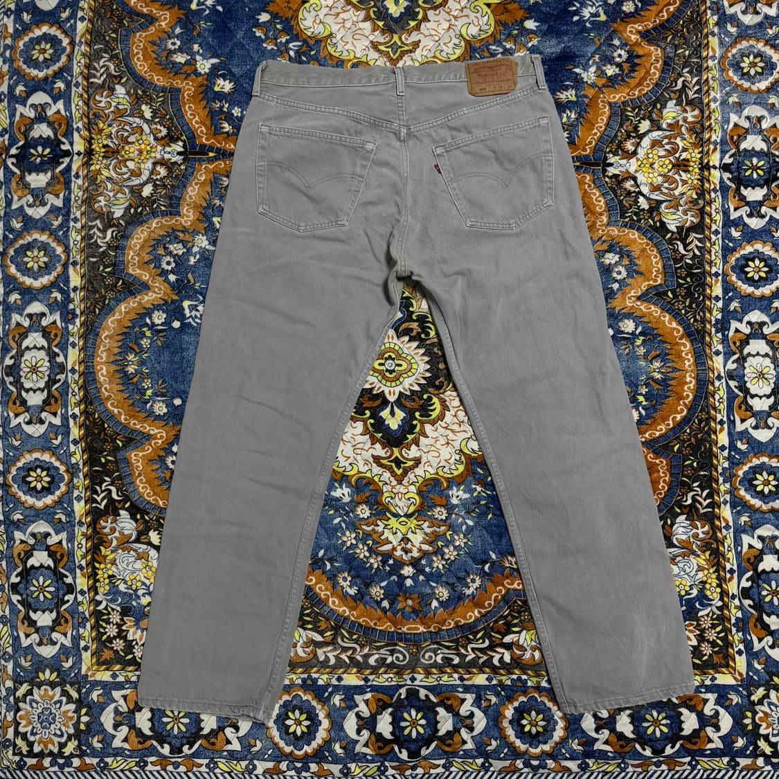 빈티지 90s USA 리바이스 501 그레이 데님 팬츠 상품이미지2